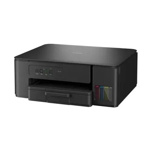 Brother DCP-T230 side view with ink tanks