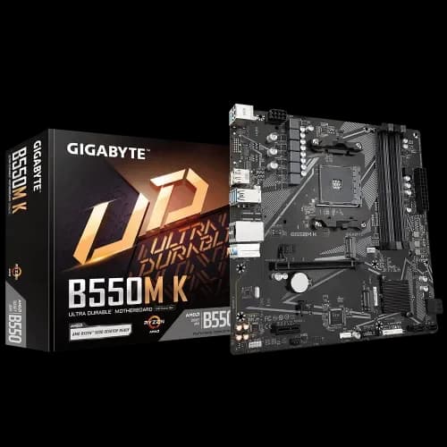 Gigabyte B550M K AMD AM4 Micro ATX Motherboard